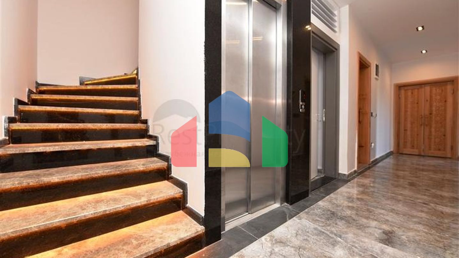 Новый инвестиционный проект с видом на горы в районе Каргыджак