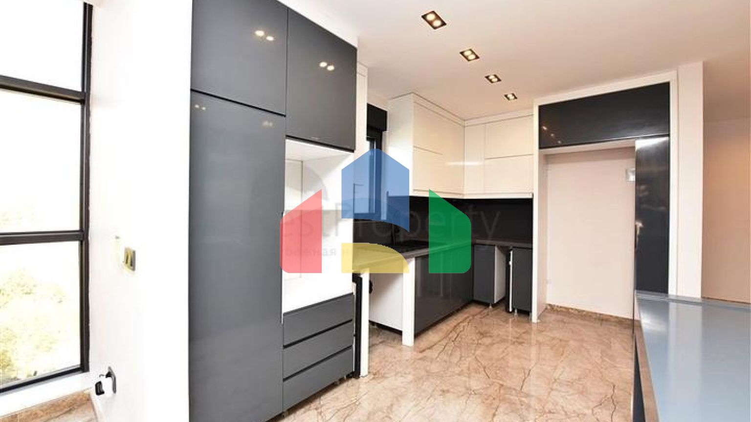 Новый инвестиционный проект с видом на горы в районе Каргыджак