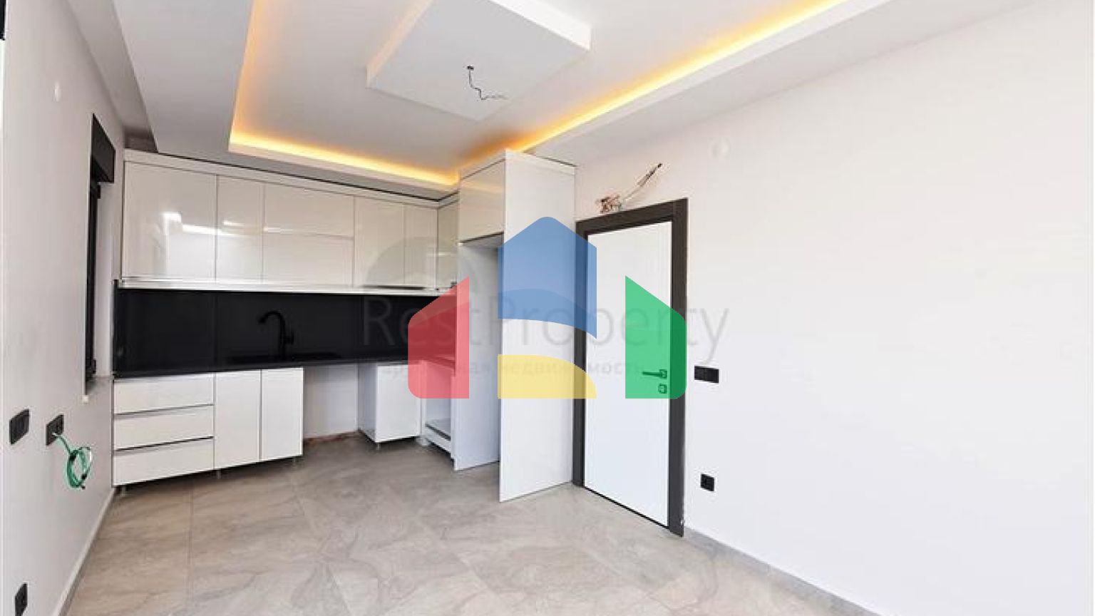 Новый инвестиционный проект с видом на горы в районе Каргыджак