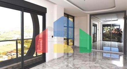 Новый инвестиционный проект с видом на горы в районе Каргыджак