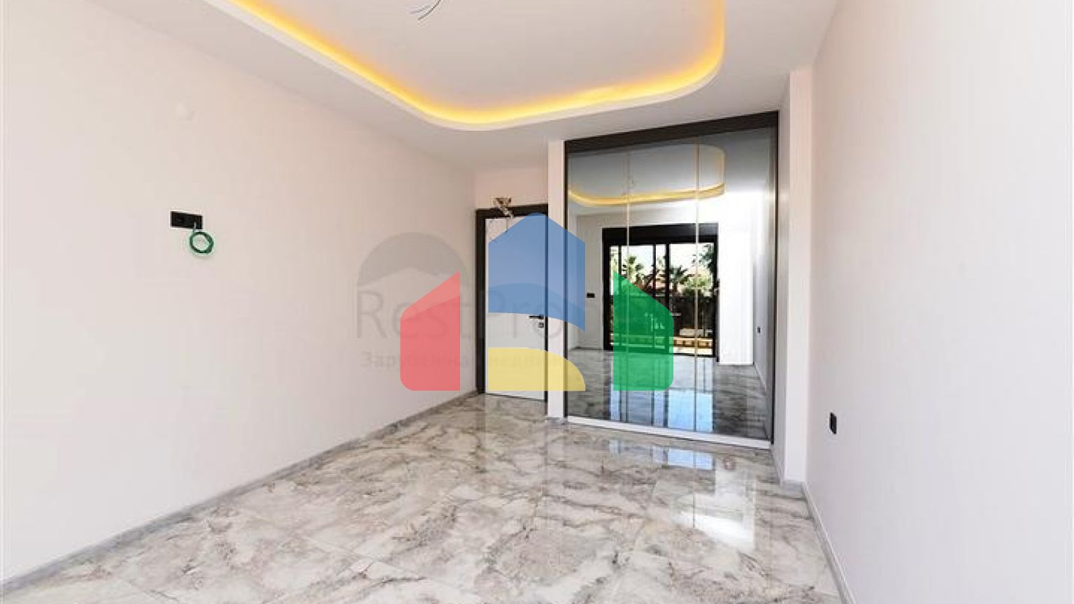 Новый инвестиционный проект с видом на горы в районе Каргыджак