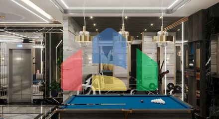 Новый проект виллы в районе Каргыджак