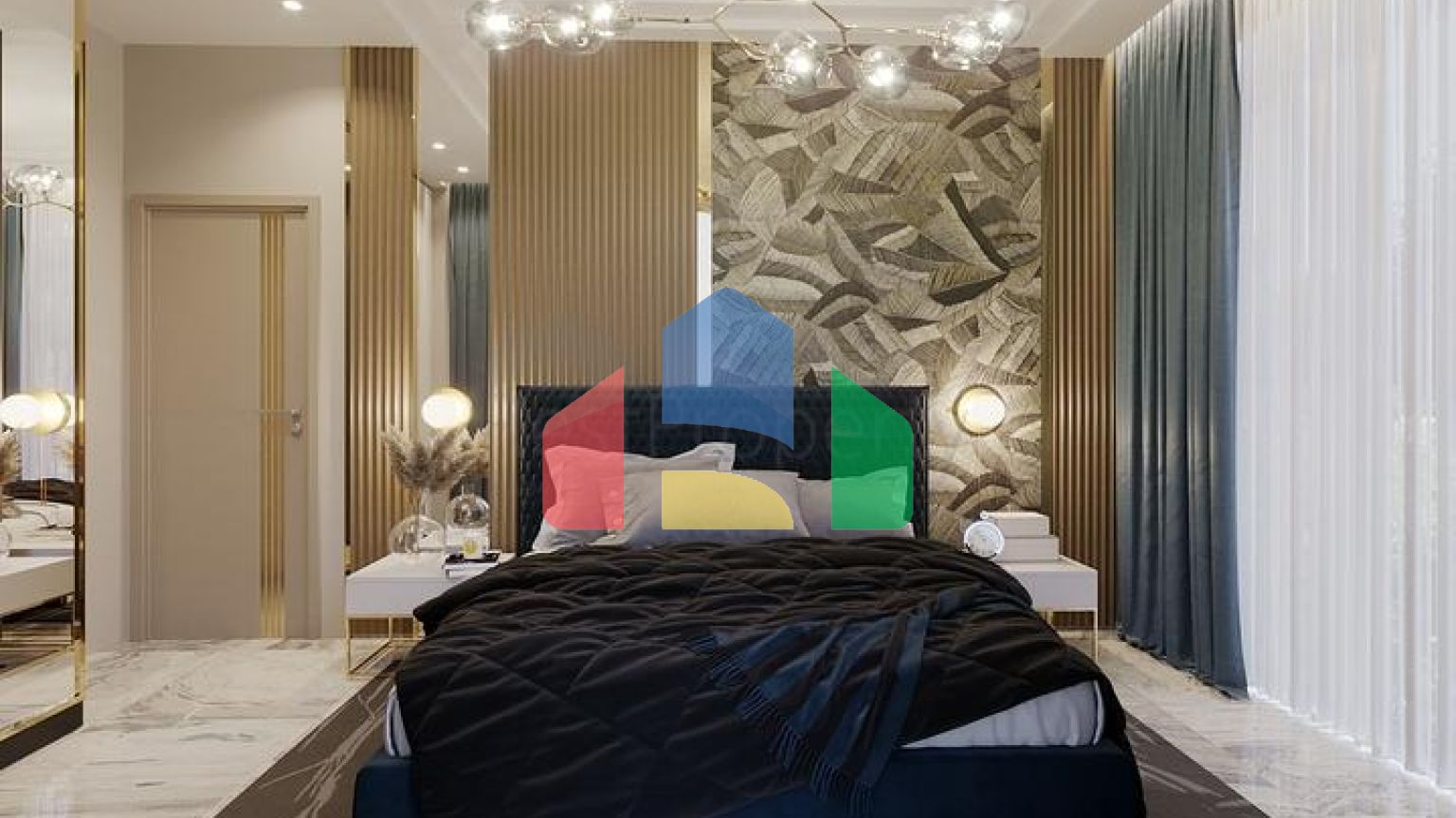 Новый проект виллы в районе Каргыджак