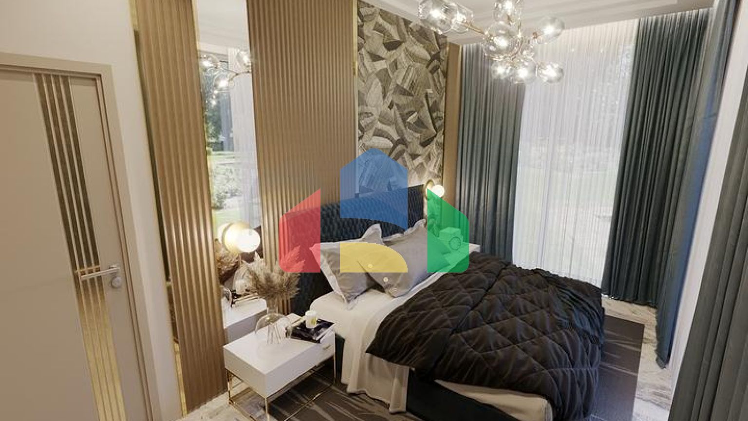 Новый проект виллы в районе Каргыджак