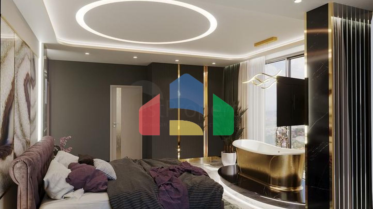 Новый проект виллы в районе Каргыджак