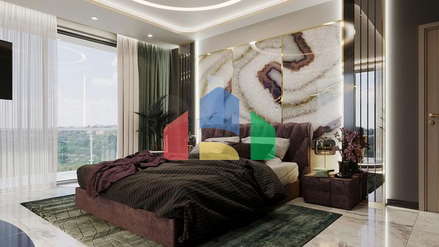 Новый проект виллы в районе Каргыджак