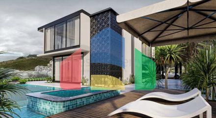 Новый проект виллы в районе Каргыджак Новый проект виллы в районе Каргыджак