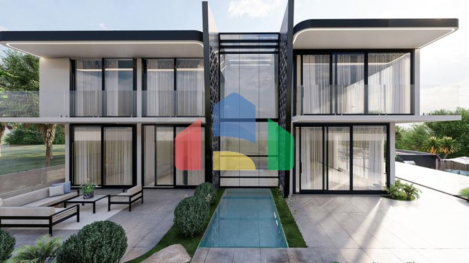 Новый проект виллы в районе Каргыджак