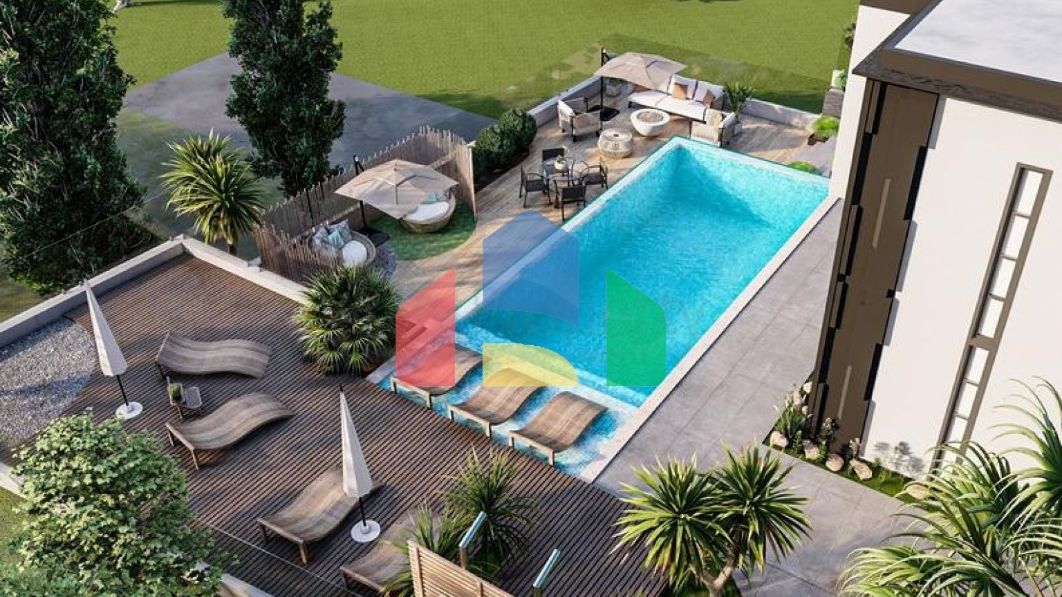 Новый проект виллы в районе Каргыджак