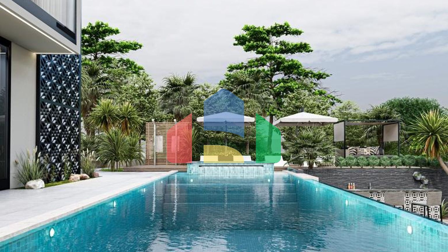 Новый проект виллы в районе Каргыджак