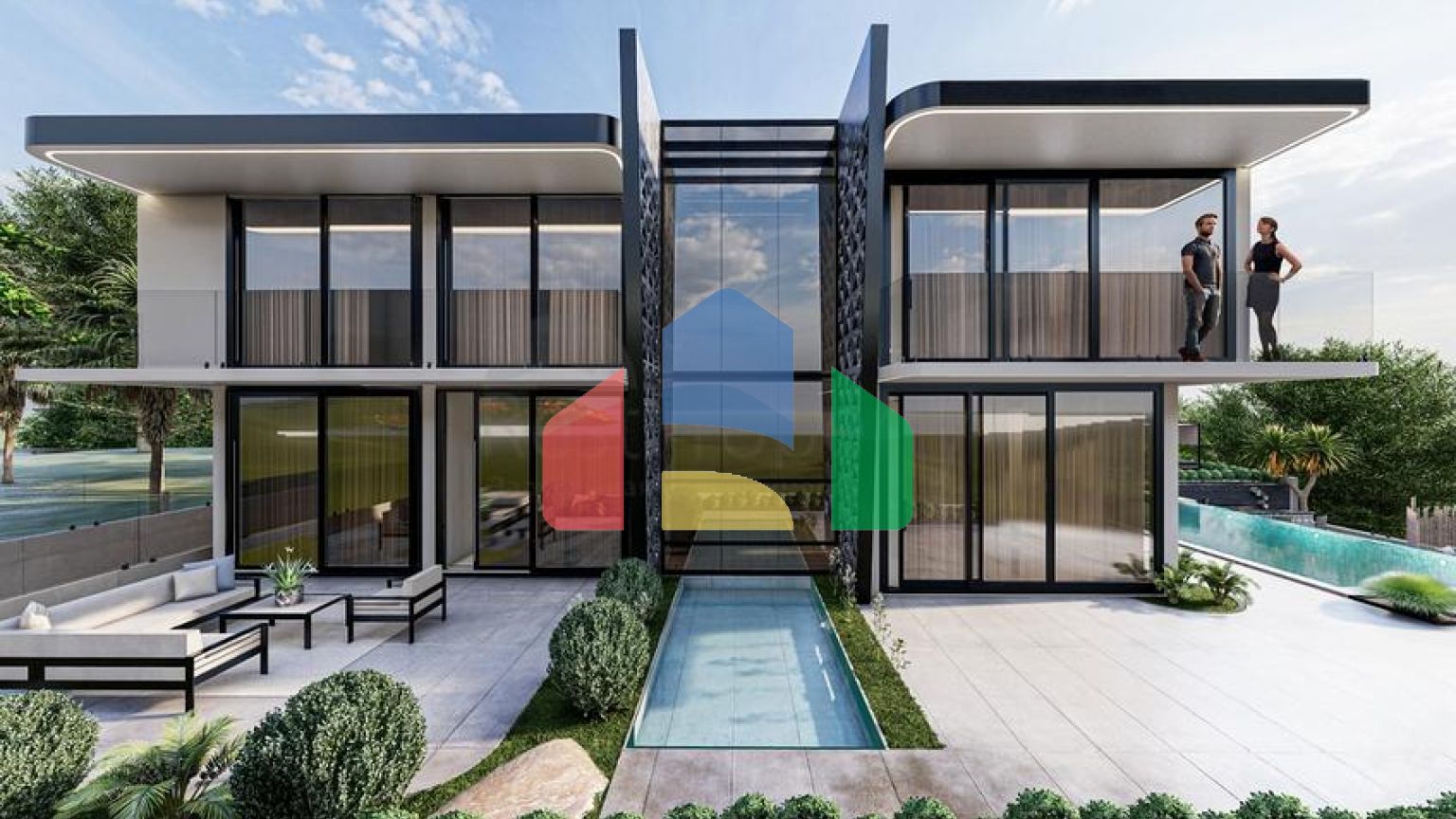 Новый проект виллы в районе Каргыджак