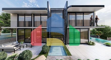 Новый проект виллы в районе Каргыджак Новый проект виллы в районе Каргыджак