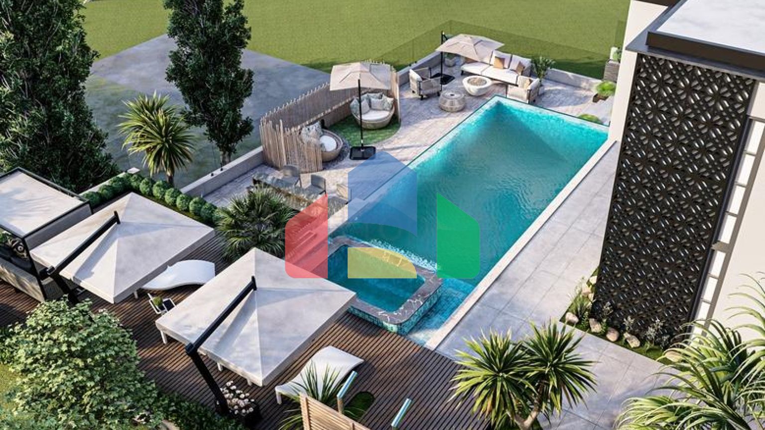 Новый проект виллы в районе Каргыджак