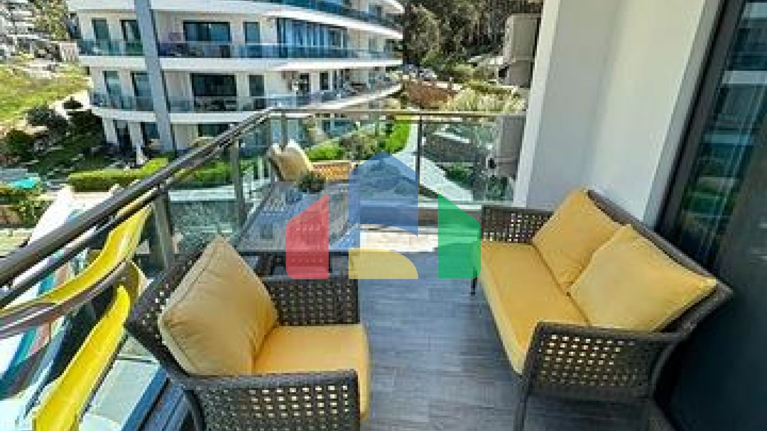 Квартира 2+1 в живописном районе Каргыджак