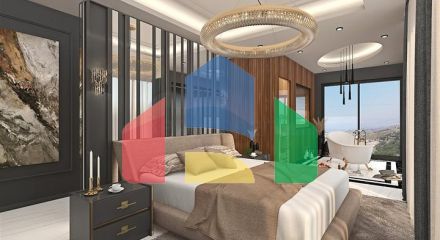 Новый проект эксклюзивной виллы в районе Каргыджак