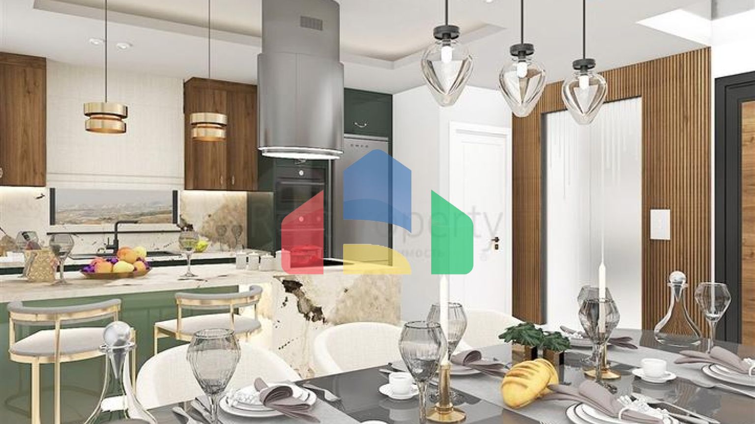 Новый проект эксклюзивной виллы в районе Каргыджак