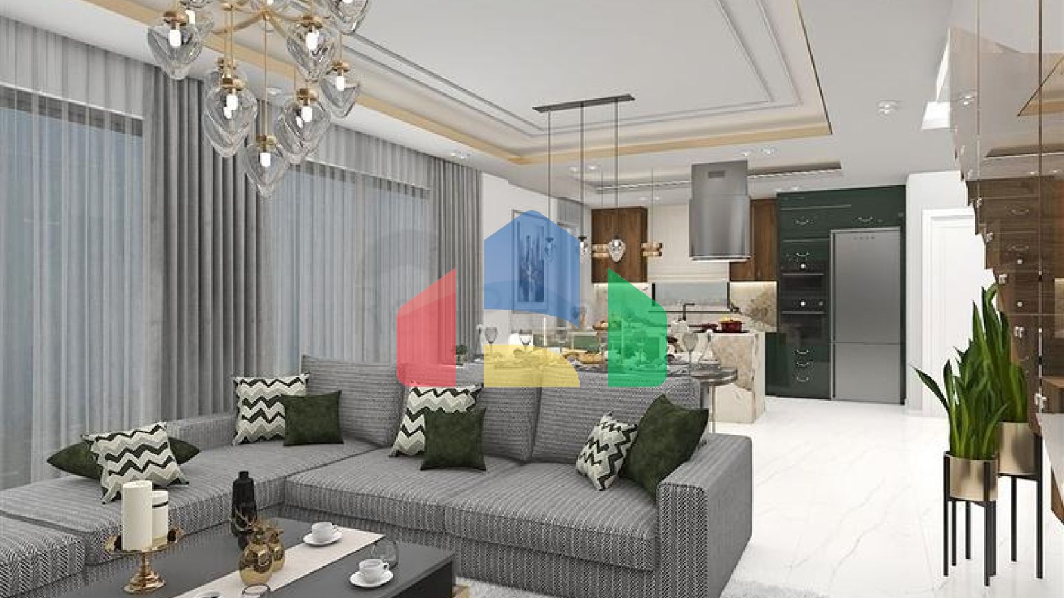 Новый проект эксклюзивной виллы в районе Каргыджак