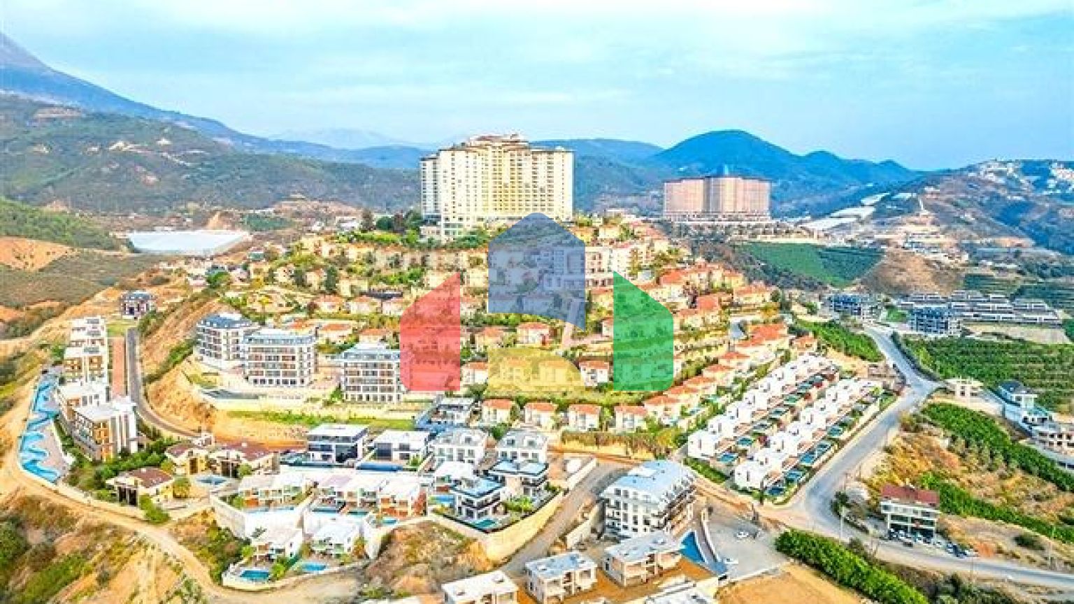 Уютная квартира 2+1 в районе Каргыджак с панорамой гор