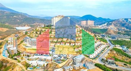 Уютная квартира 2+1 в районе Каргыджак с панорамой гор