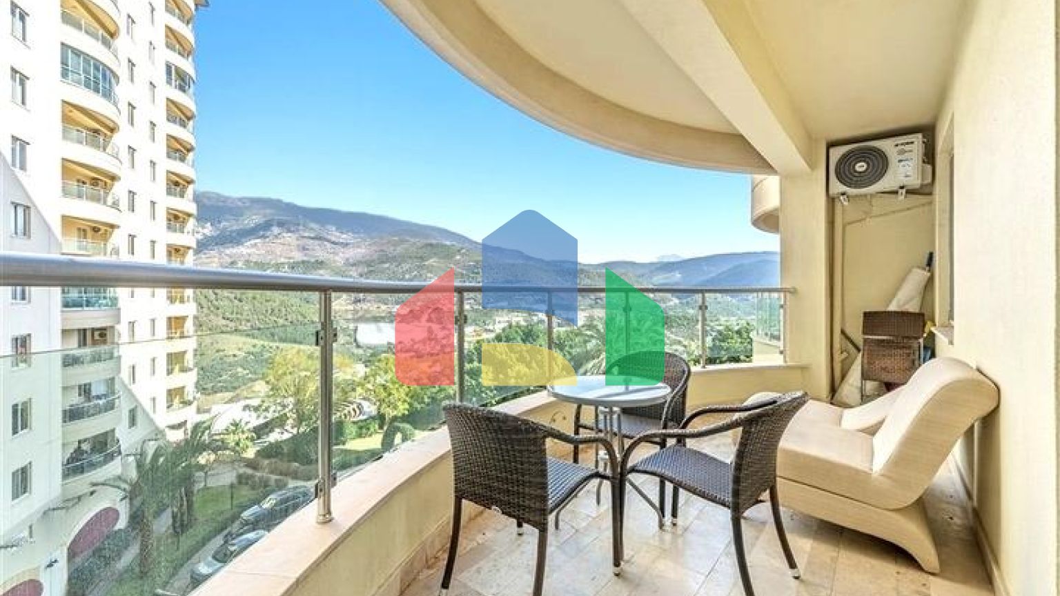 Уютная квартира 2+1 в районе Каргыджак с панорамой гор