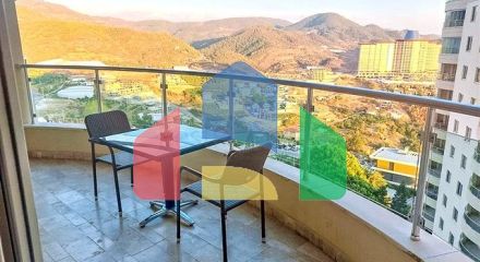 Панорамная квартира 2+1 в районе Каргыджак с полной курортной инфраструктурой