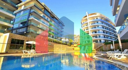 Квартира 2+1 в жилом комплексе с отельной инфраструктурой.