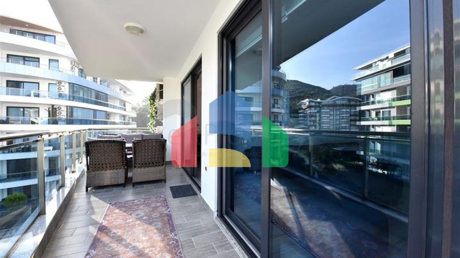 Квартира 2+1 в жилом комплексе с отельной инфраструктурой.