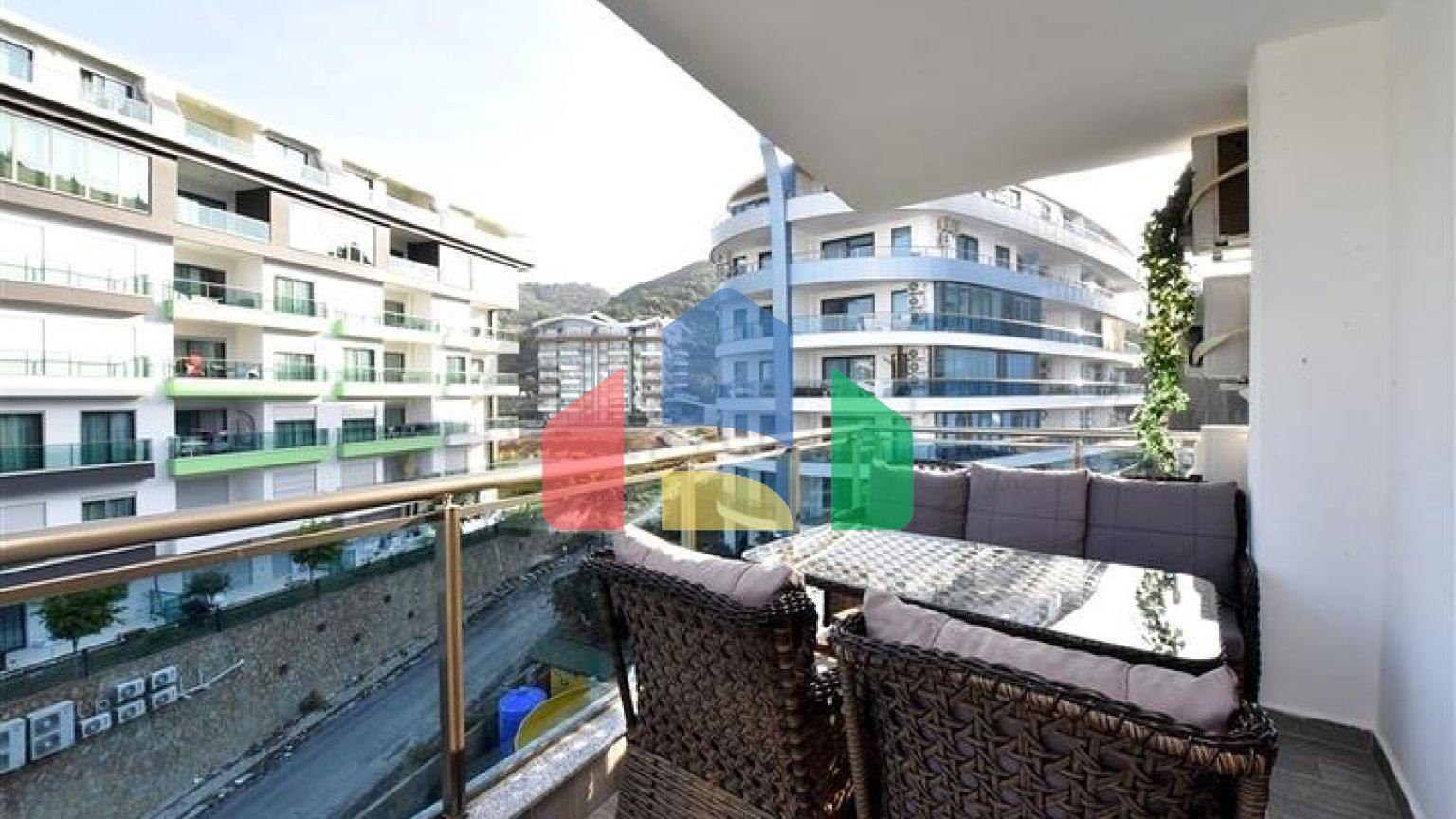 Квартира 2+1 в жилом комплексе с отельной инфраструктурой.