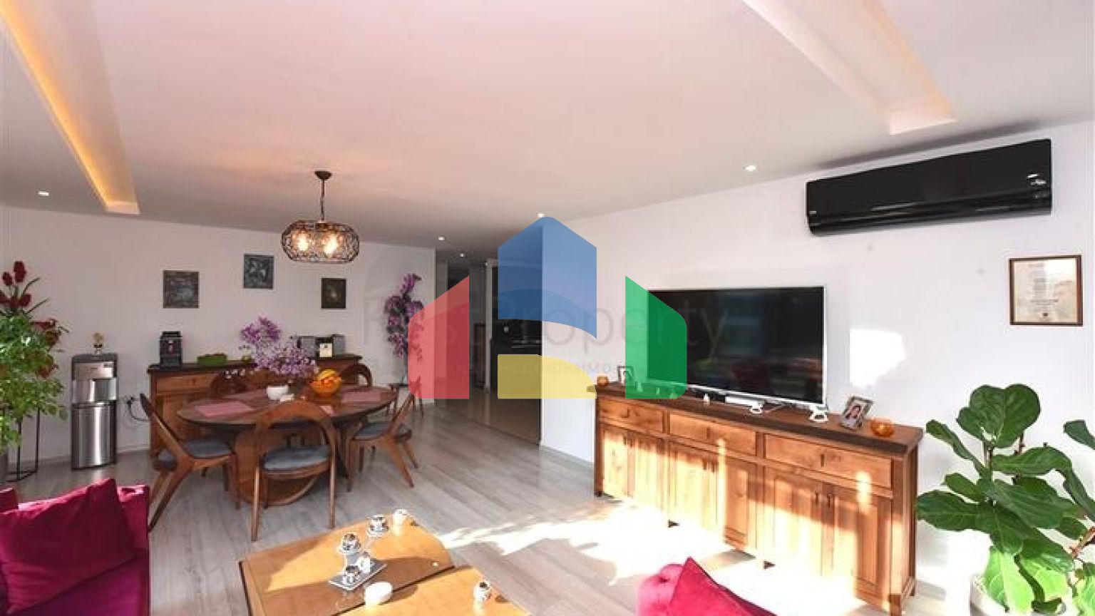 Квартира 2+1 в жилом комплексе с отельной инфраструктурой.