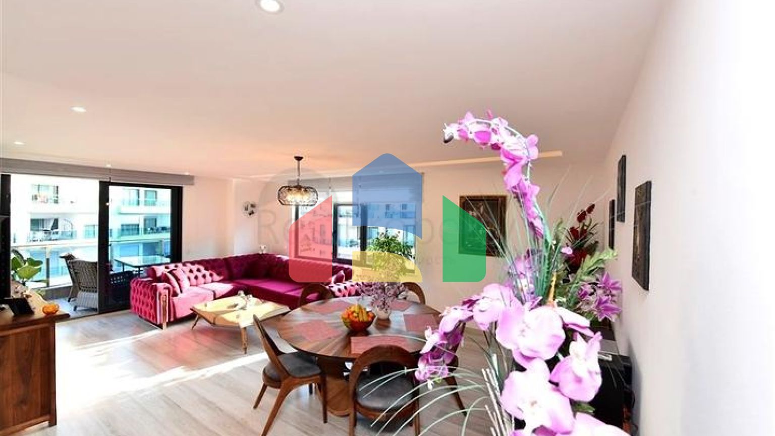 Квартира 2+1 в жилом комплексе с отельной инфраструктурой.