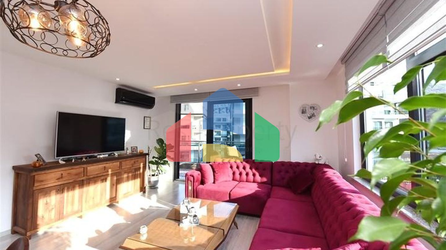 Квартира 2+1 в жилом комплексе с отельной инфраструктурой.