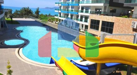 Квартира 2+1 в жилом комплексе с отельной инфраструктурой.