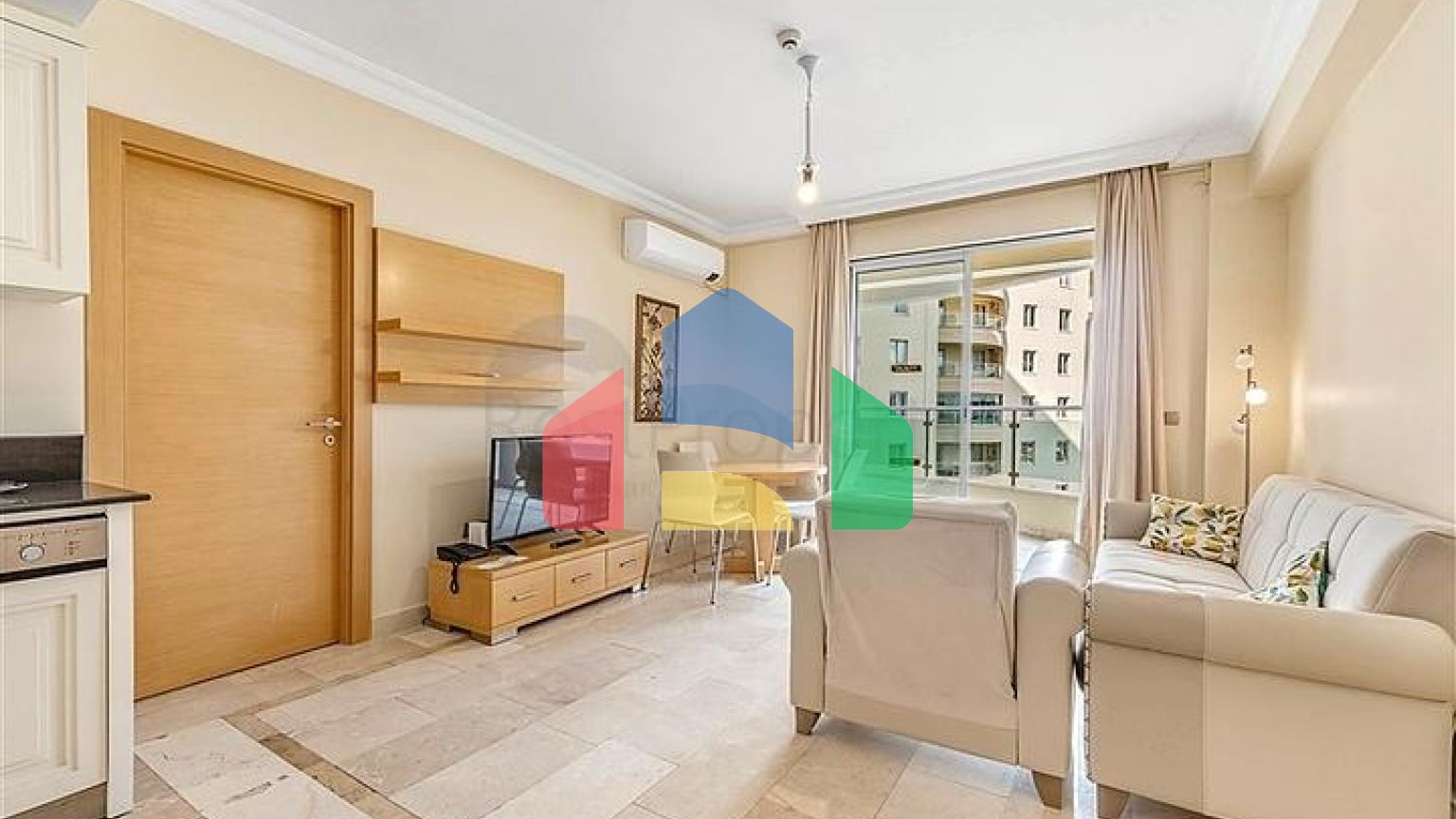 Меблированная квартира 2+1 в районе Каргыджак с богатой инфраструктурой