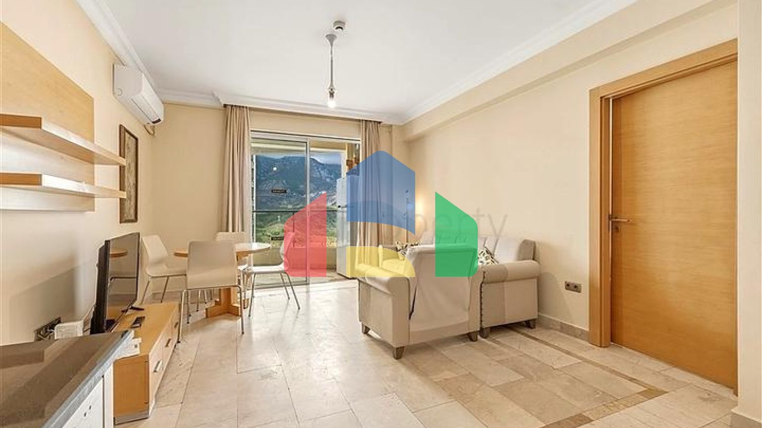 Меблированная квартира 2+1 в районе Каргыджак с богатой инфраструктурой