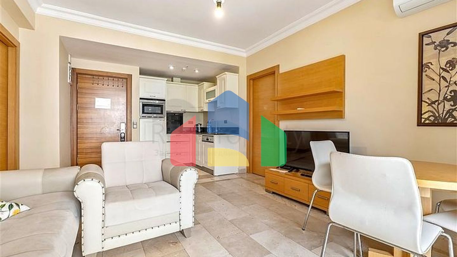 Меблированная квартира 2+1 в районе Каргыджак с богатой инфраструктурой