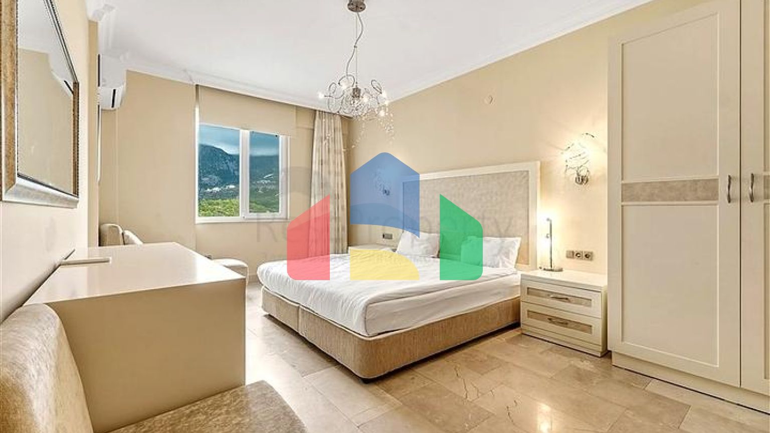 Меблированная квартира 2+1 в районе Каргыджак с богатой инфраструктурой