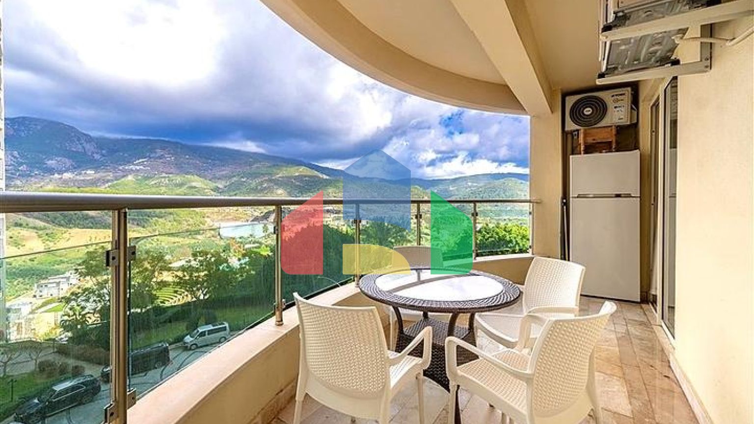 Меблированная квартира 2+1 в районе Каргыджак с богатой инфраструктурой