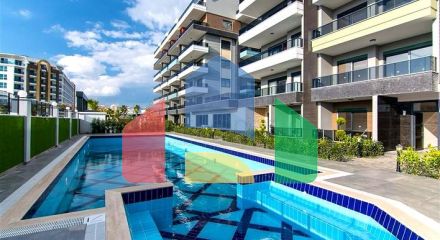 Уютная квартира 1+1 в районе Каргыджак в современном жилом комплексе