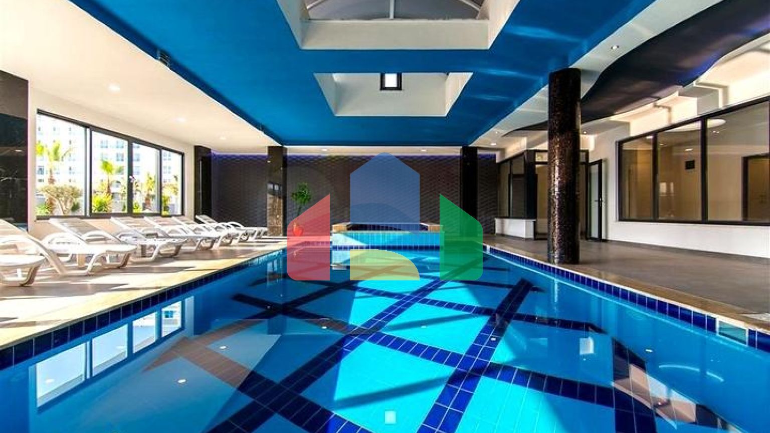 Уютная квартира 1+1 в районе Каргыджак в современном жилом комплексе