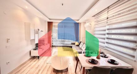 Уютная квартира 1+1 в районе Каргыджак в современном жилом комплексе