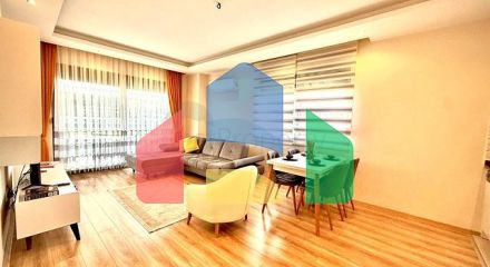 Уютная квартира 1+1 в районе Каргыджак в современном жилом комплексе