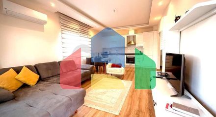 Уютная квартира 1+1 в районе Каргыджак в современном жилом комплексе