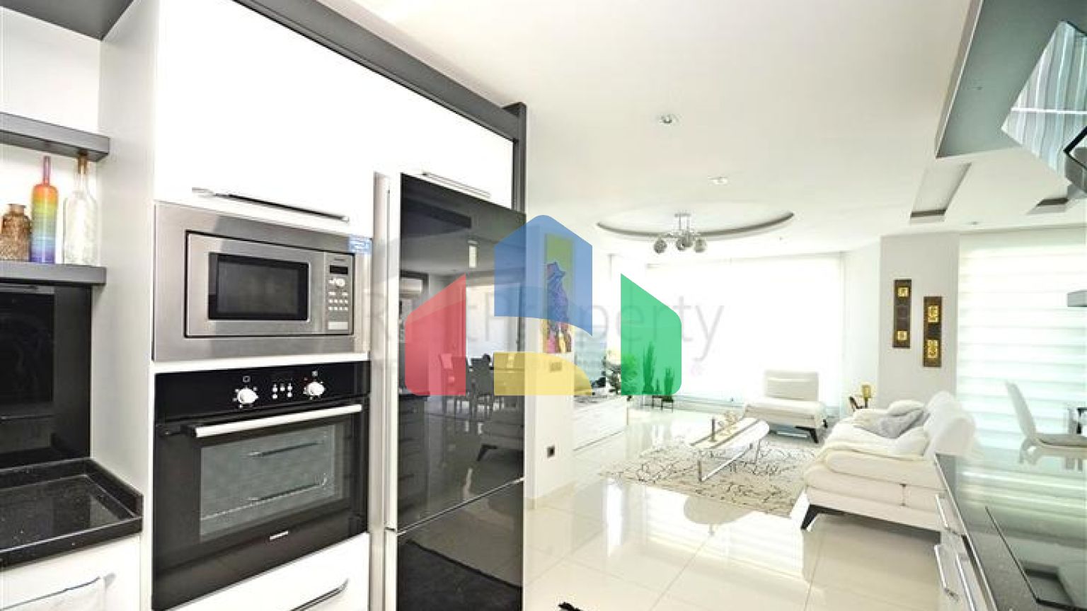 Квартира 2+1 с полной инфраструктурой в районе Каргыджак