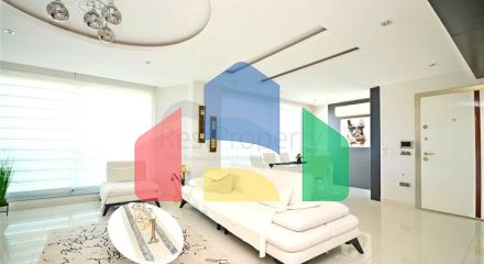 Квартира 2+1 с полной инфраструктурой в районе Каргыджак