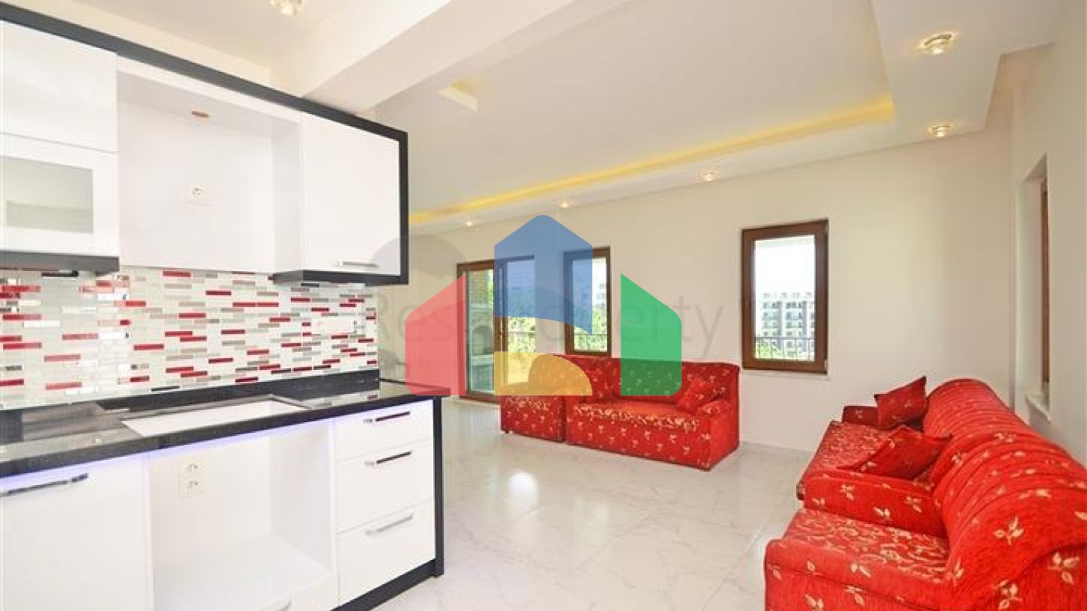 Квартира 2+1 в районе Каргыджак