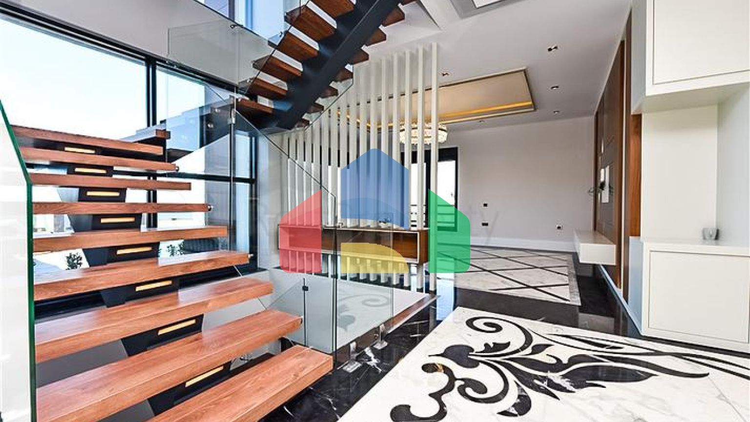 Розкішна вілла 4 + 1 в районі Каргиджак.