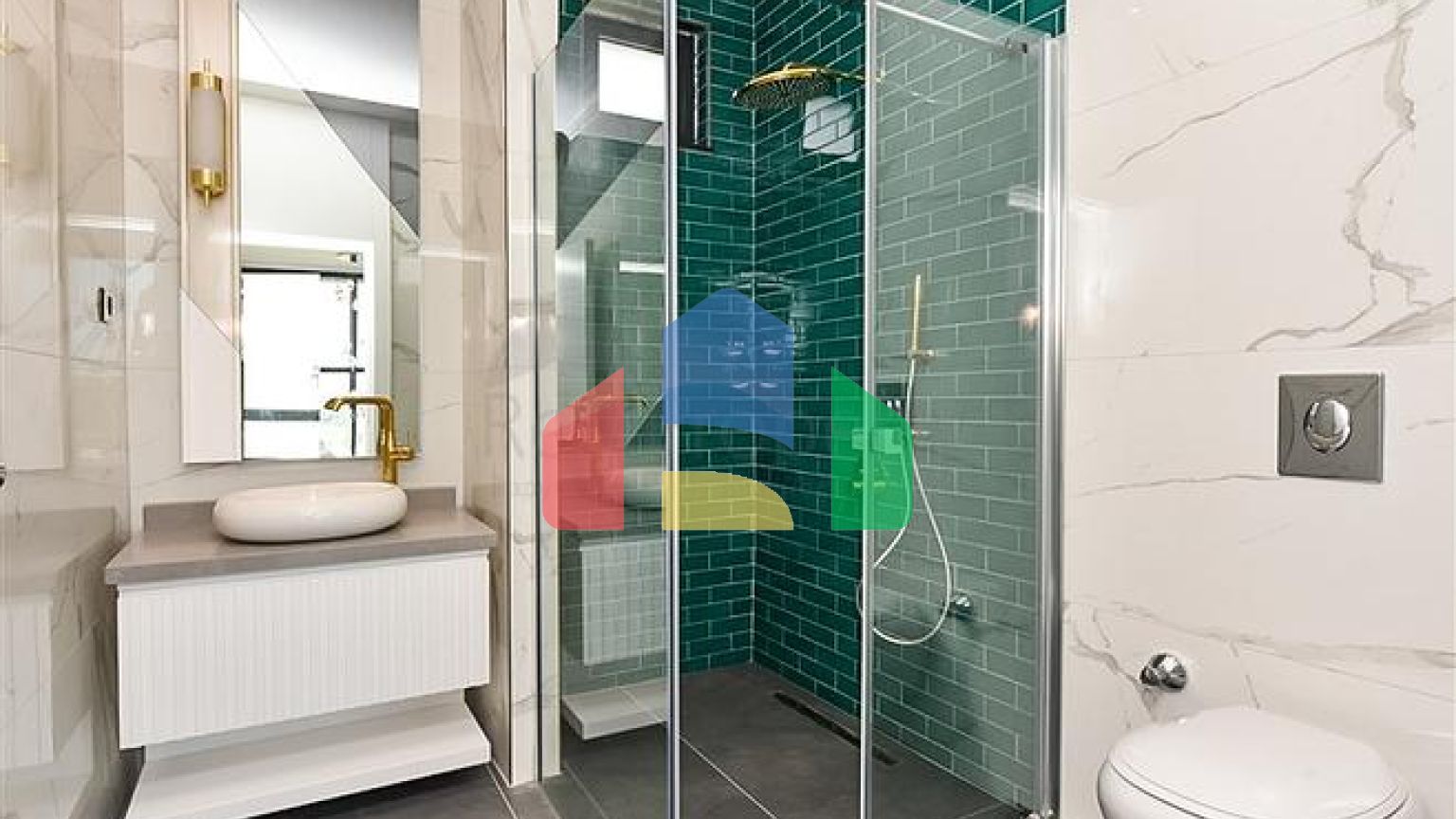 Розкішна вілла 4 + 1 в районі Каргиджак.