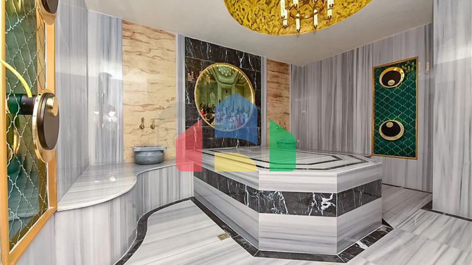 Розкішна вілла 4 + 1 в районі Каргиджак.