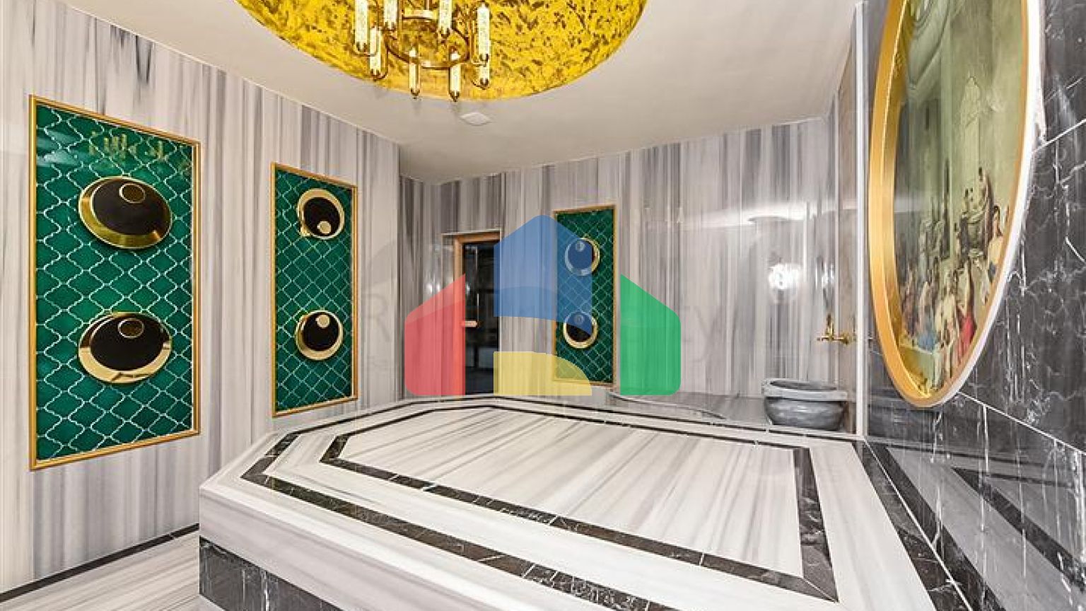 Розкішна вілла 4 + 1 в районі Каргиджак.