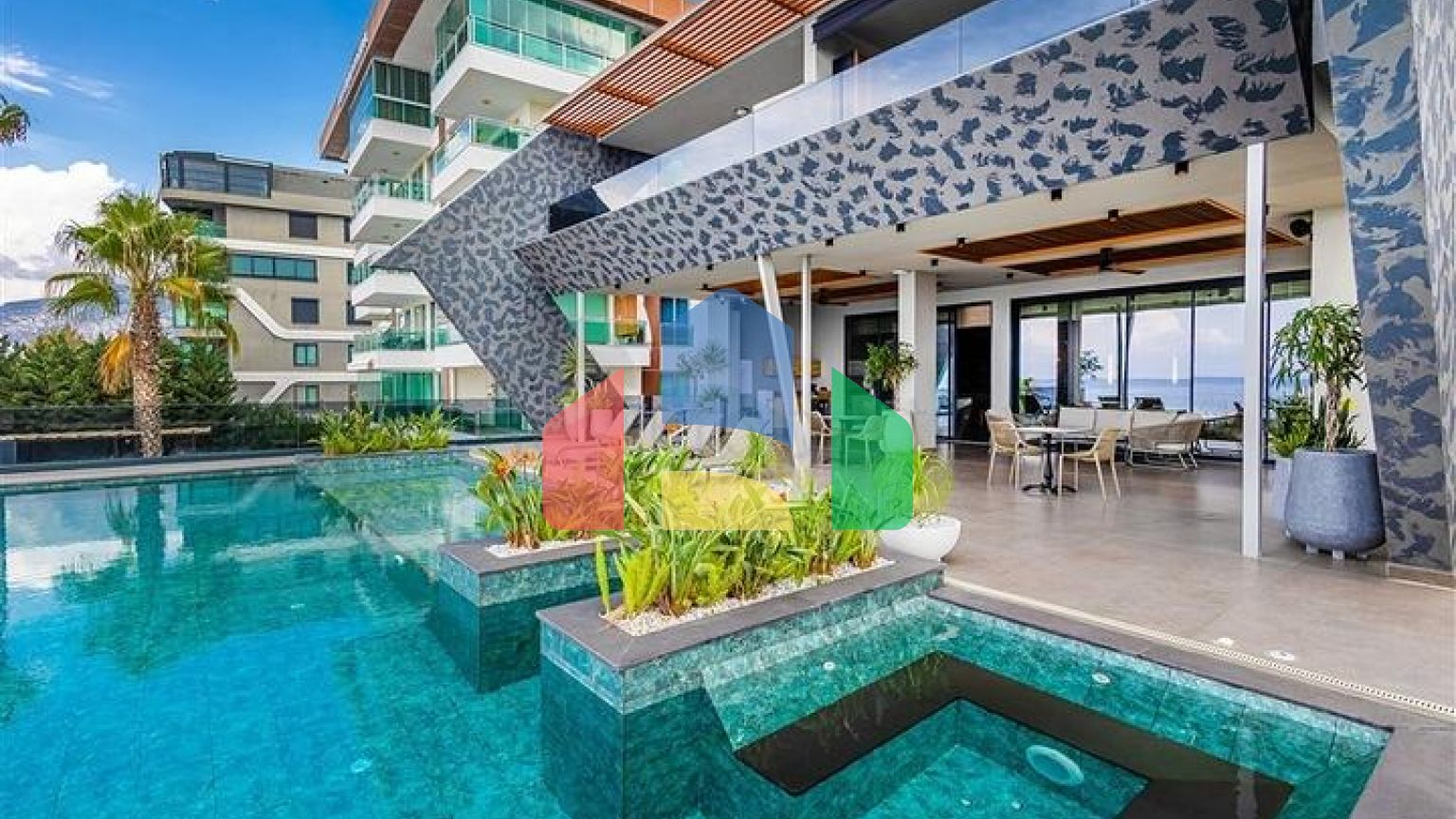 Трёхкомнатная квартира 2+1 рядом с побережьем в районе Каргыджак